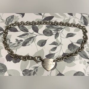 Tiffany & Co. Choker Necklace Heart Tag Return to Tiffany